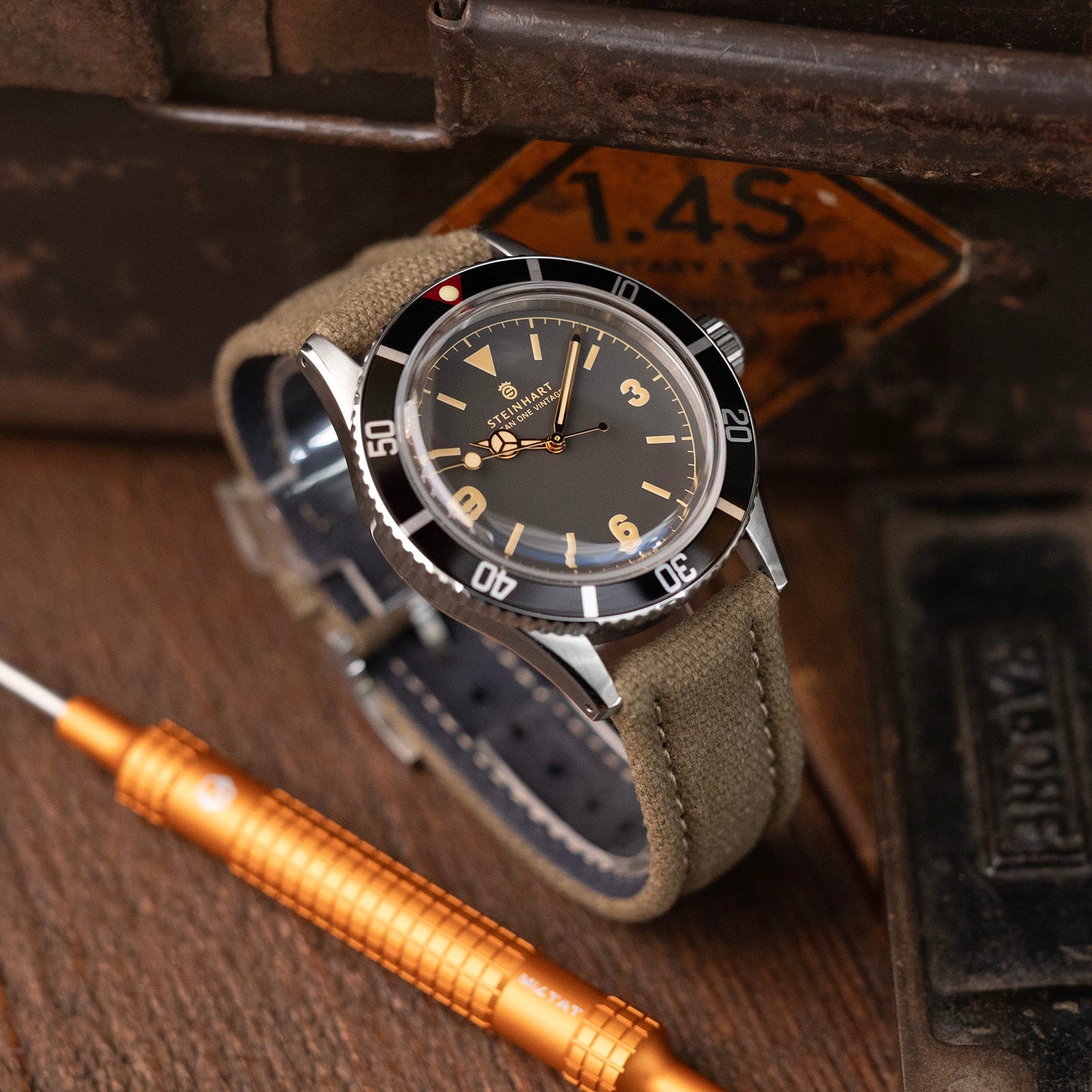 Steinhart Ocean One Vintage Diver Watch