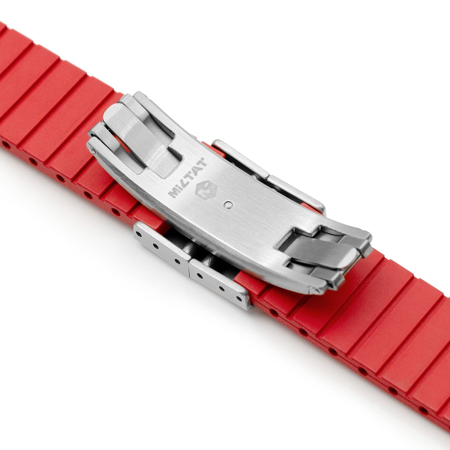 Quick Release FKM26 Red FKM Rubber watch strap