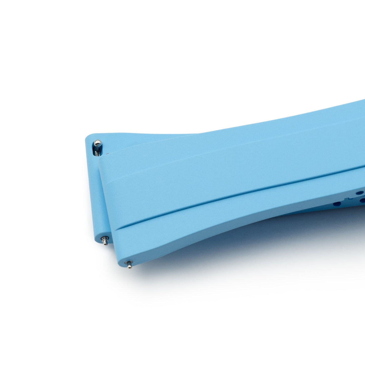 Quick Release FKM27 Sky Blue FKM Rubber watch strap