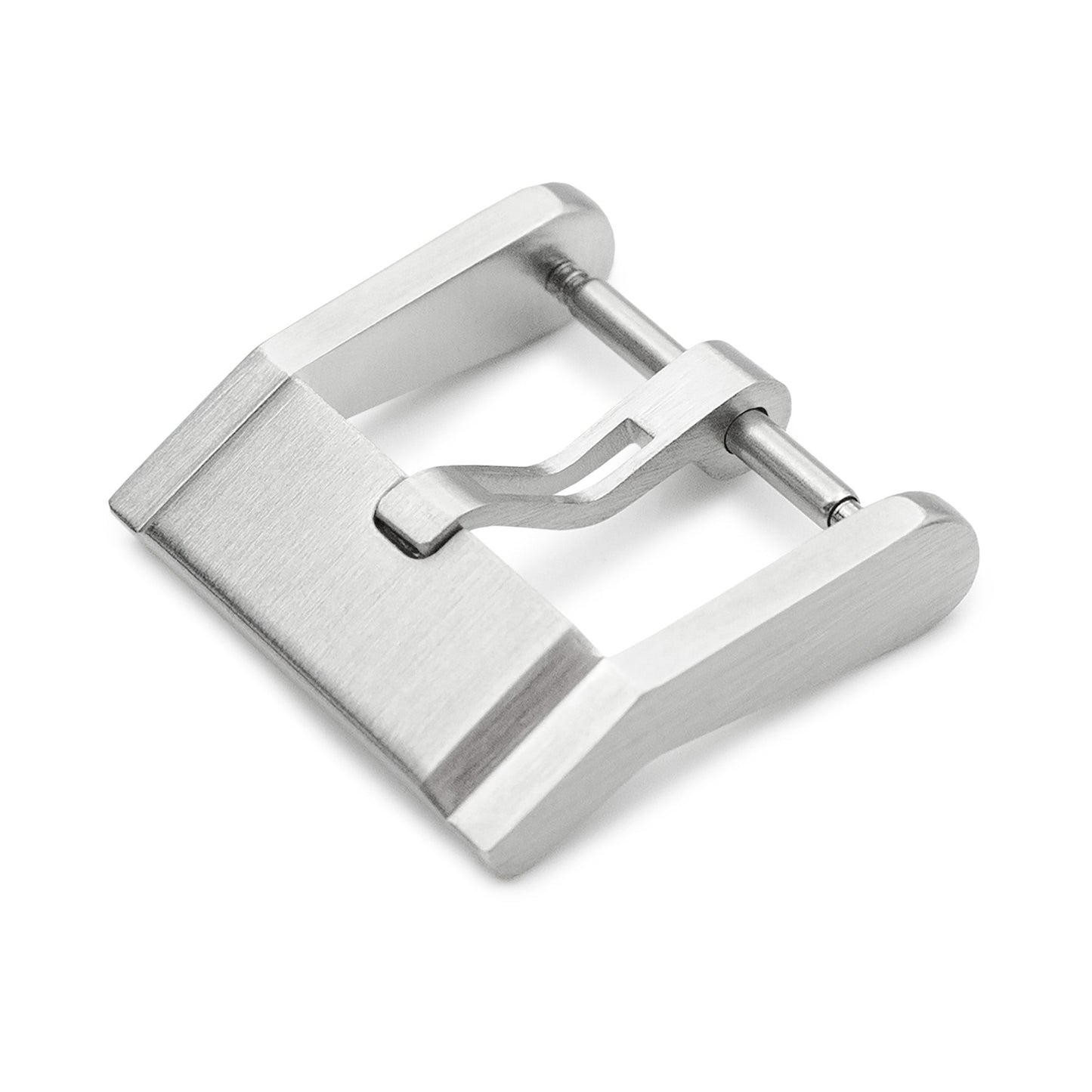 Cubic Buckle 5mm Tongue #69, Brushed