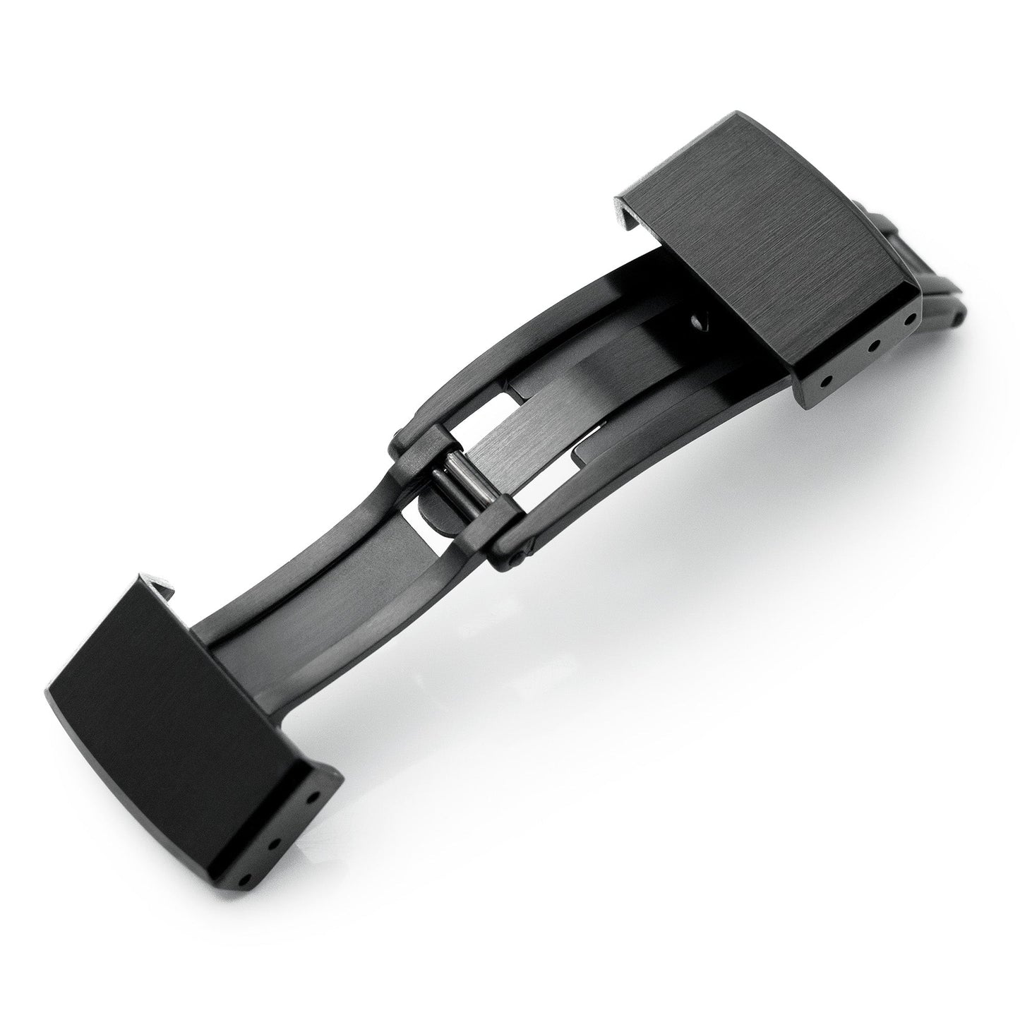 16mm Deployment Buckle / Butterfly Watch Clasp, Diamond-like Carbon (DLC coating)