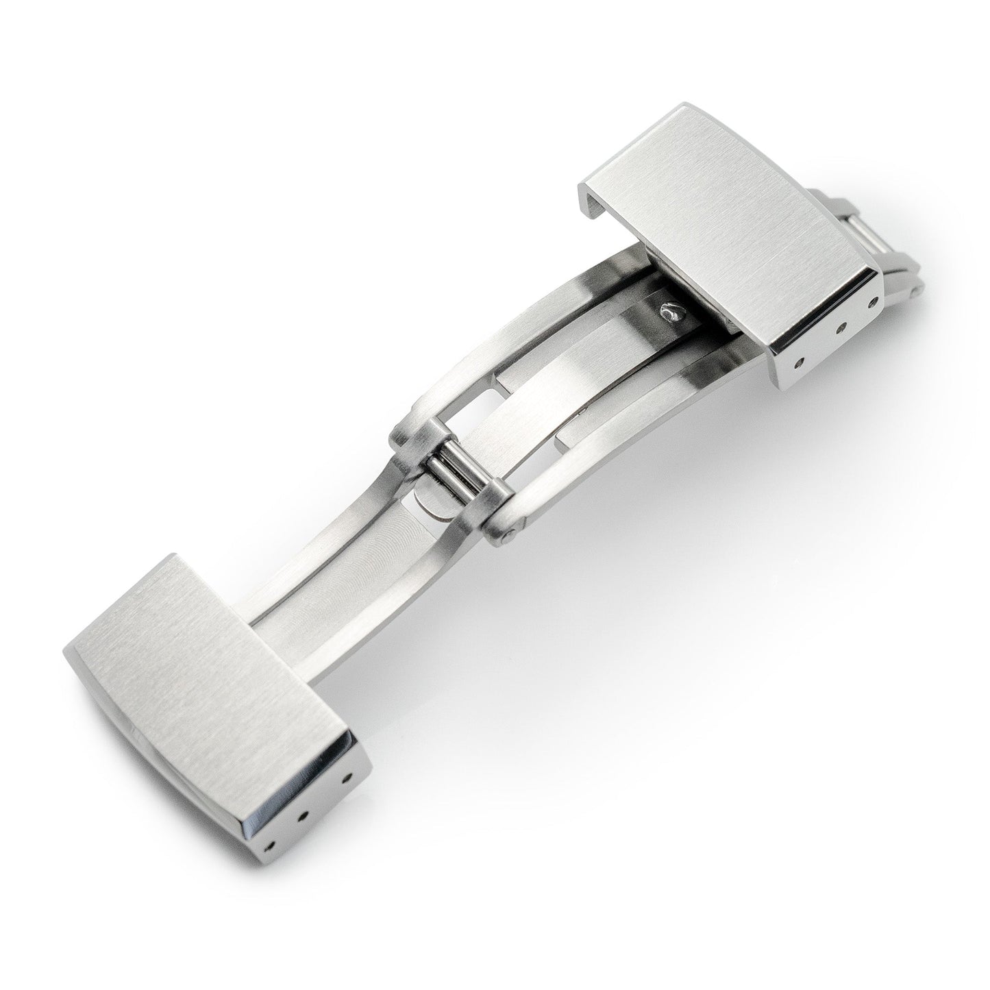 16mm or 18mm Deployment Buckle / Butterfly Watch Clasp, Brushed