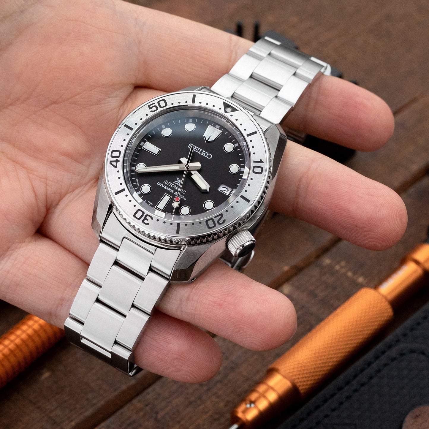 Seiko Prospex Automatic 1968 Diver Baby Marinemaster SPB185