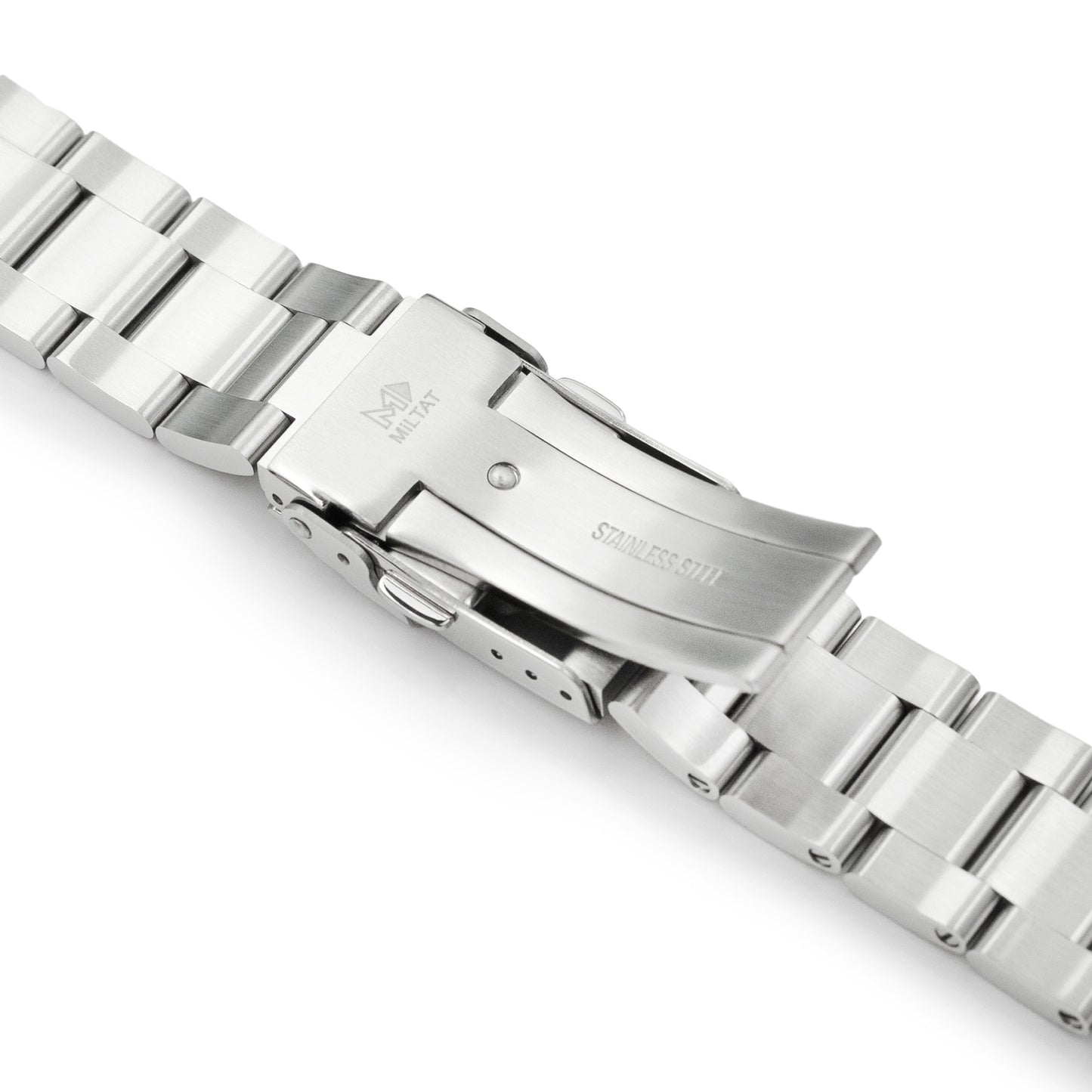 22mm Super-O Boyer Stainless Steel Watch Band