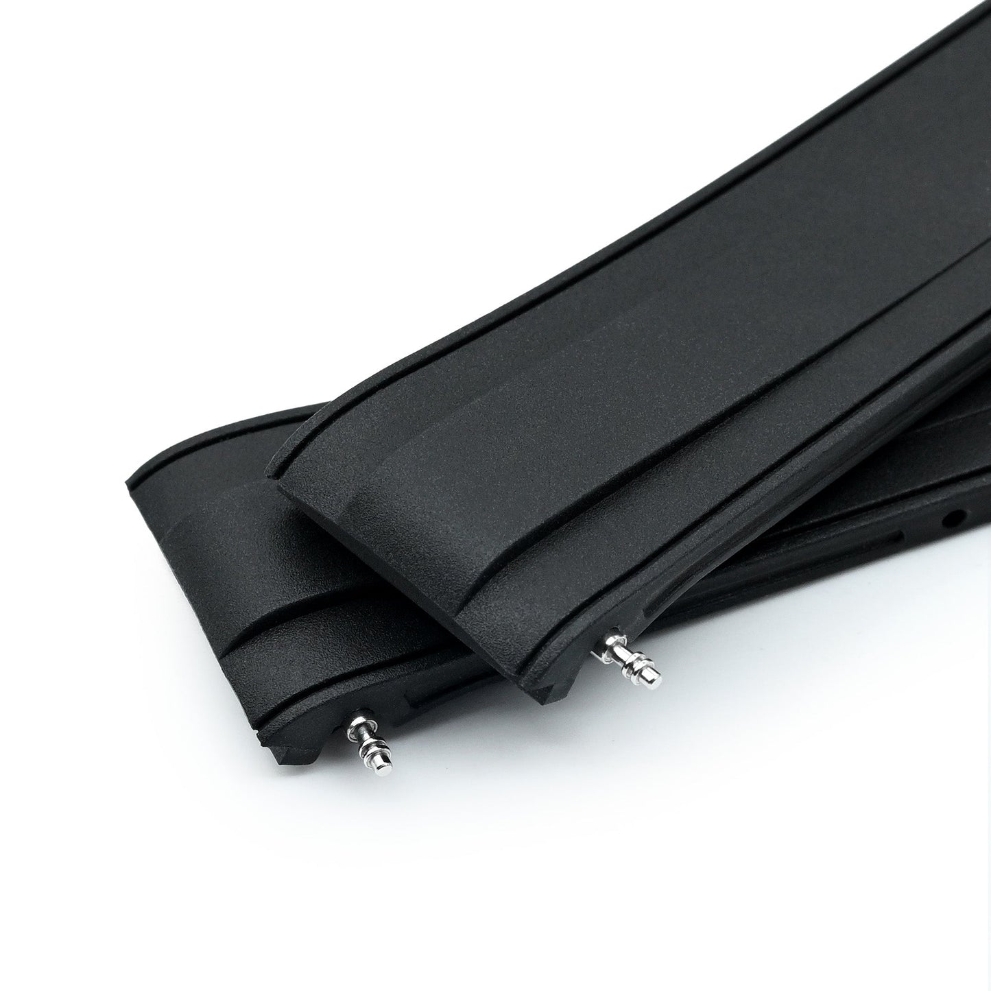 StrapXPro - STX1A Rubber Strap for Seiko Prospex New Turtles SRP777 and King Turtles SRPF77, Black