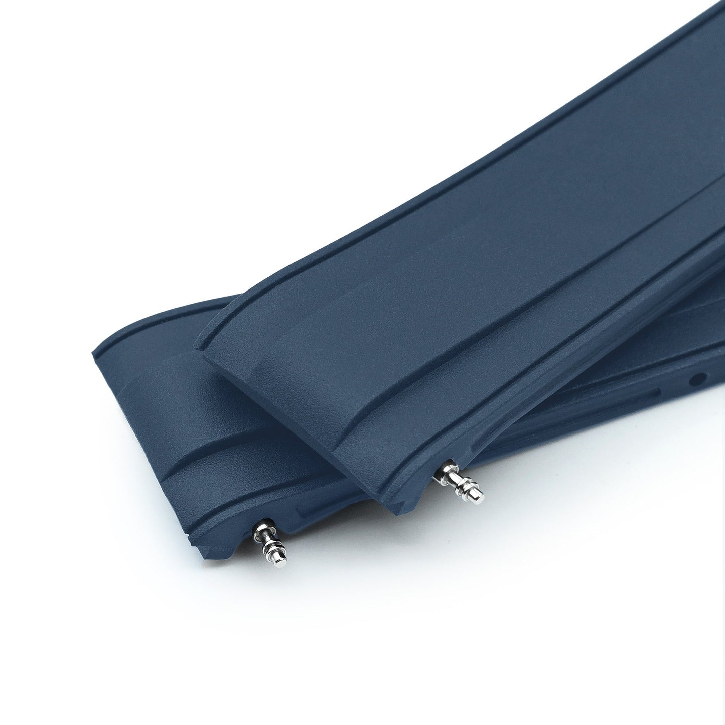StrapXPro - STX1A Rubber Strap for Seiko Prospex New Turtles SRP777 and King Turtles SRPF77, Navy Blue