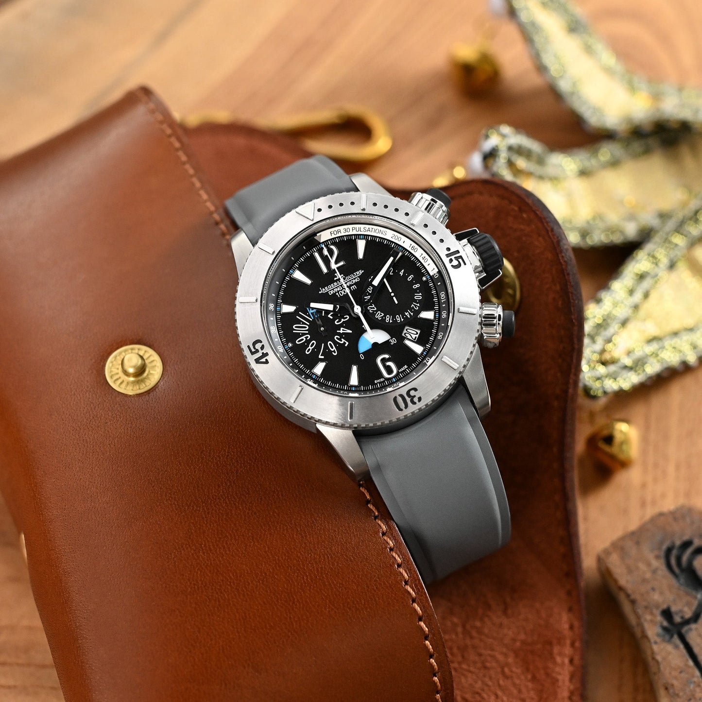 Jaeger LeCoultre Master Compressor Diver Chronograph Titanium Q186T670