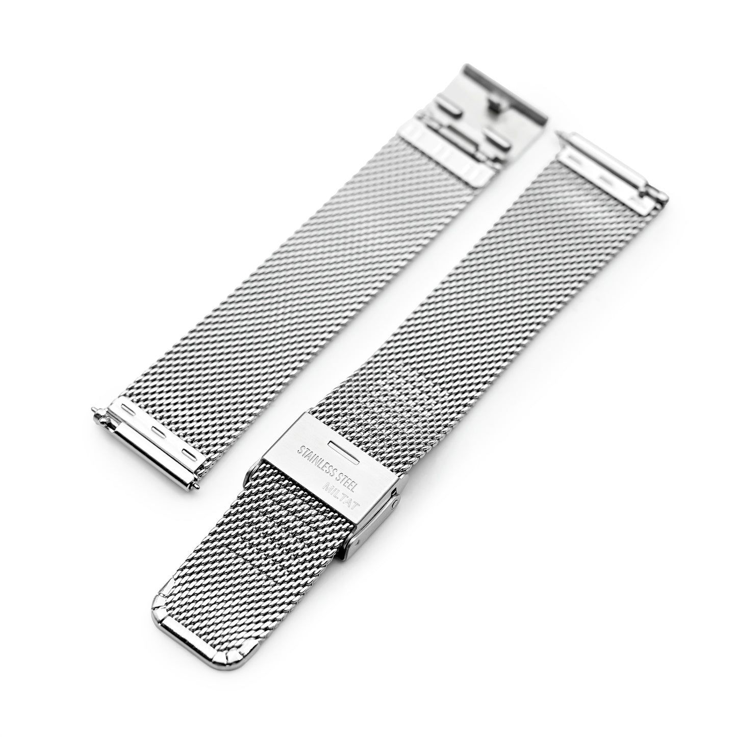 Quick Release Classic Superfine Wire Mesh Band, Polished