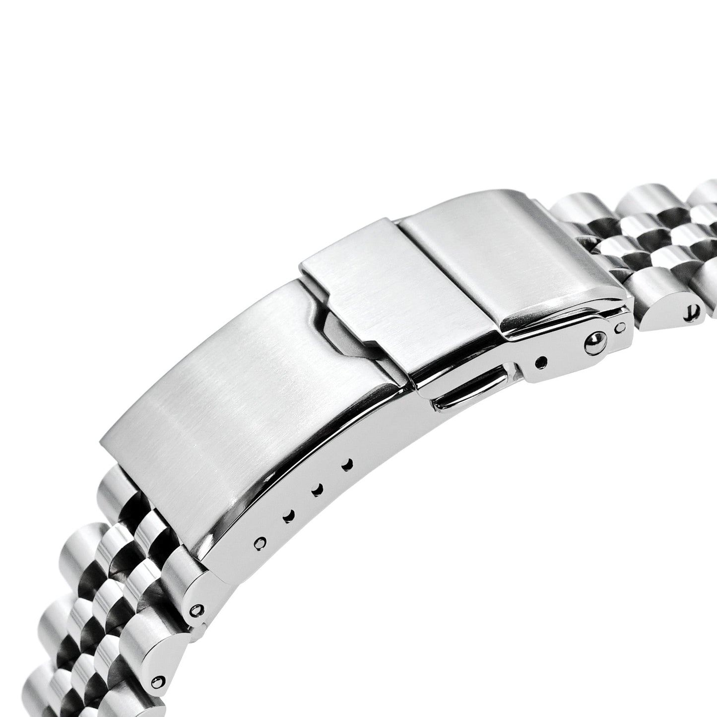 20mm Super-JUB II for Orient Mako 40 Baton Diver Clasp Brushed