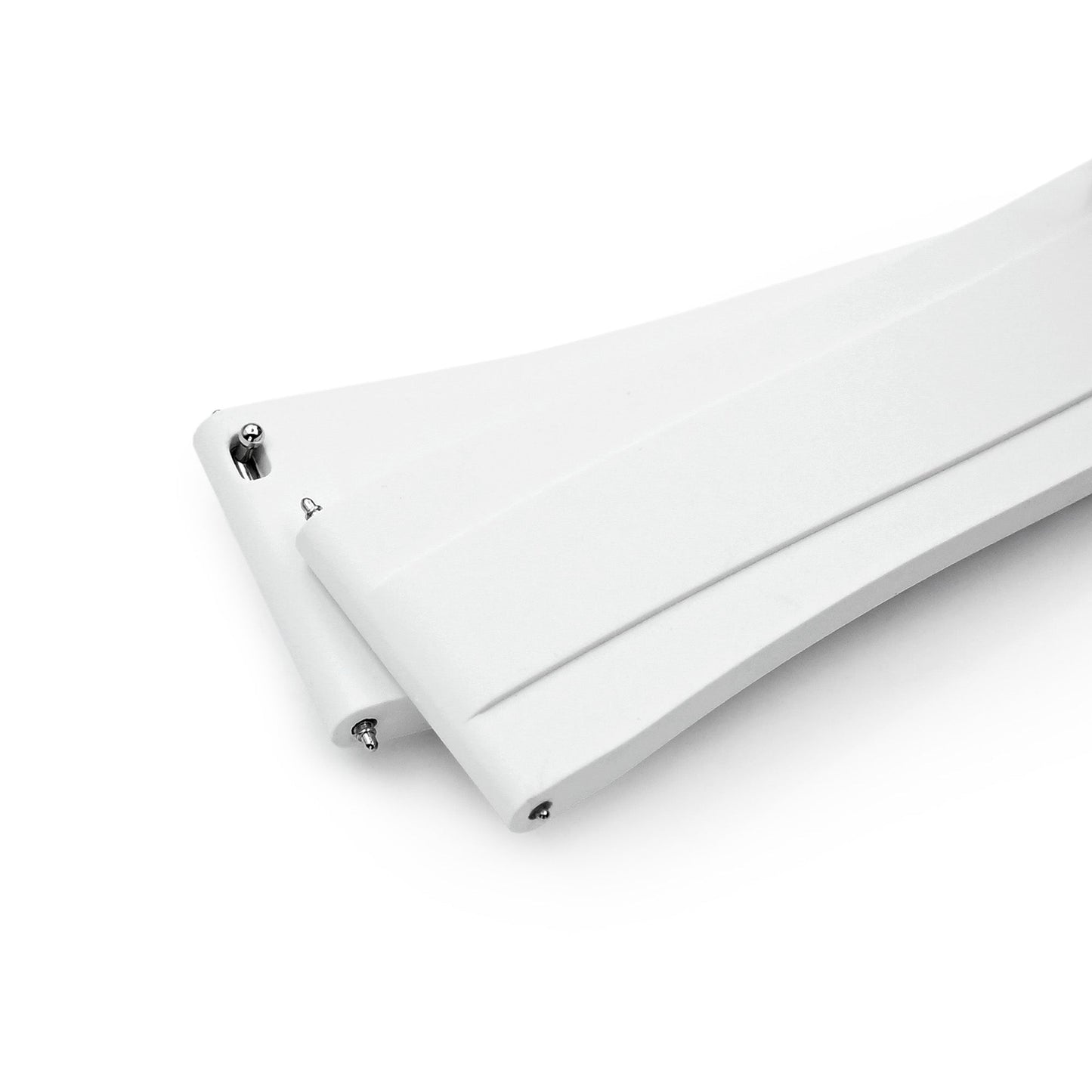 StrapXPro - DT01U Quick Release Universal Cut To Fit FKM Rubber Strap, White