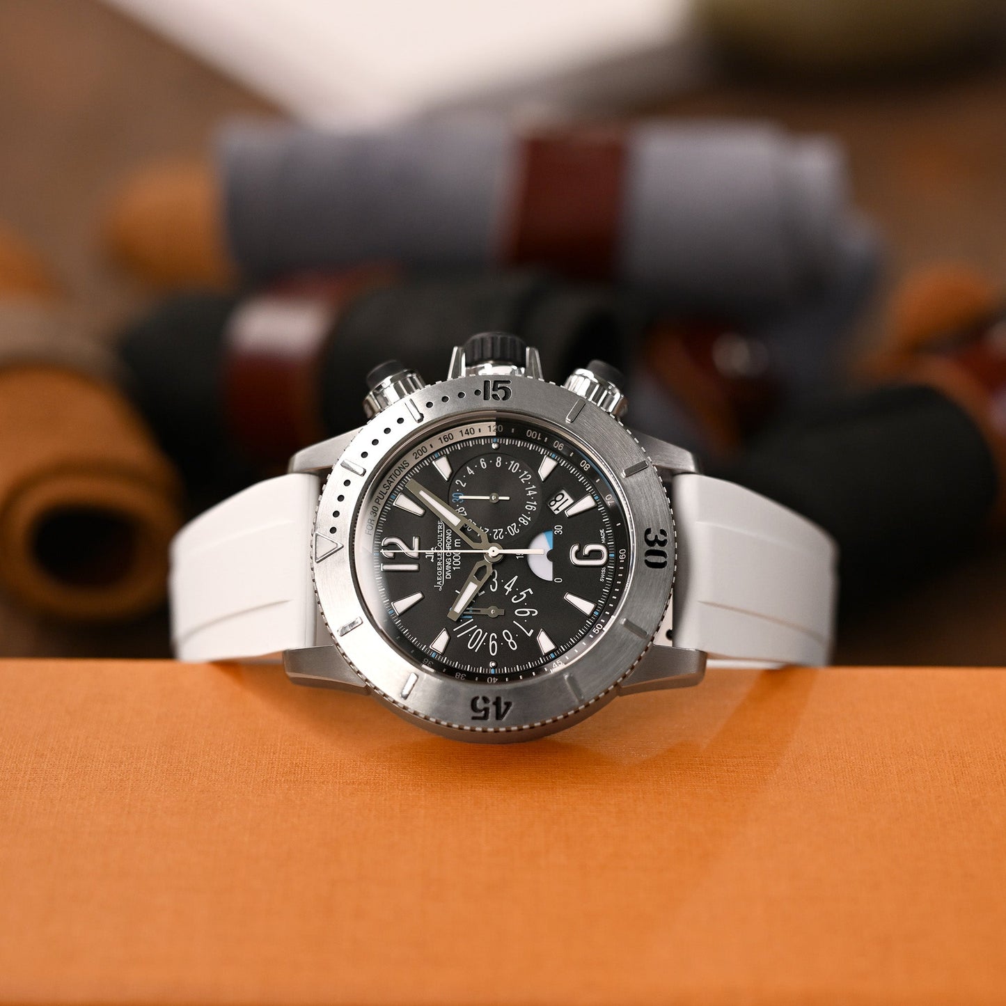 Jaeger LeCoultre Master Compressor Diver Chronograph Titanium Q186T670