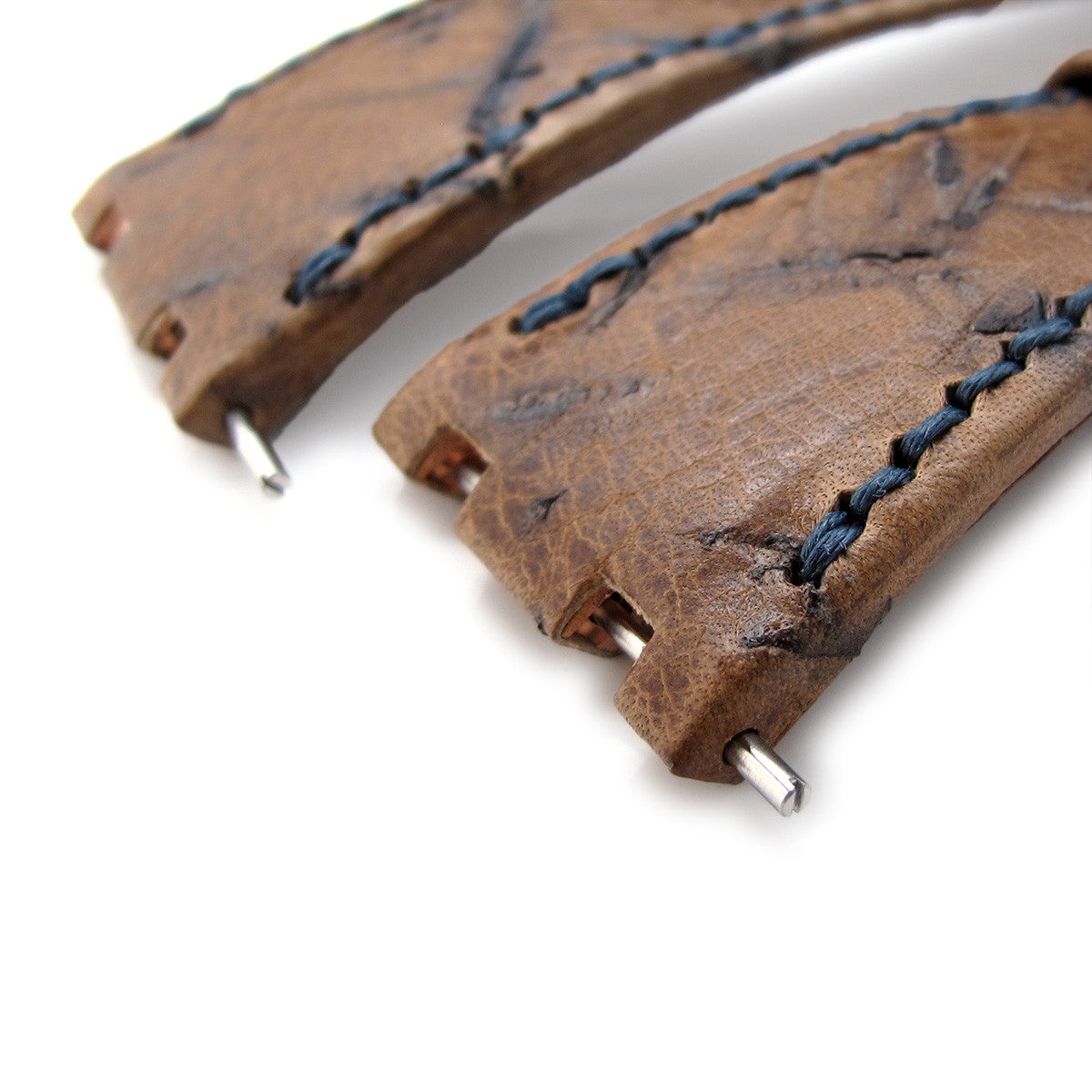 Leather of Art, Heavy Scratch Brown for AP Royal Oak Offshore