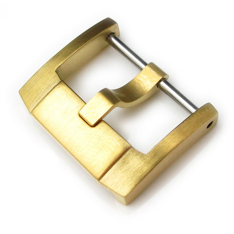 316L IP Gold SS Screw-in Buckle, IWC-Style
