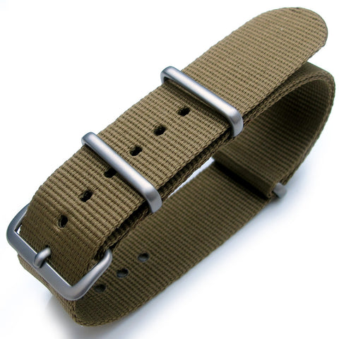 One-piece G10 Watch Band in Military Green