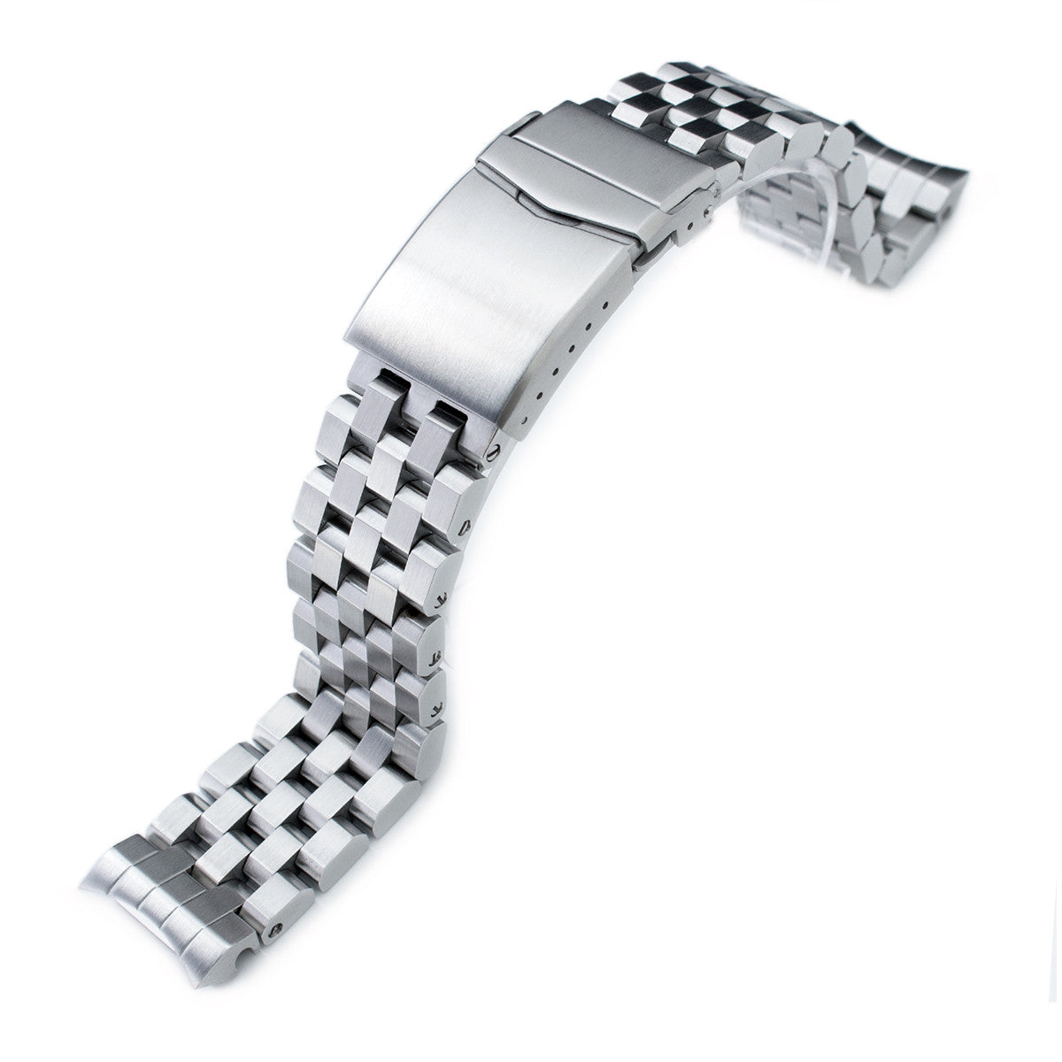 Super Engineer II for Seiko MM300 Prospex Marinemaster V-Clasp, Brushed