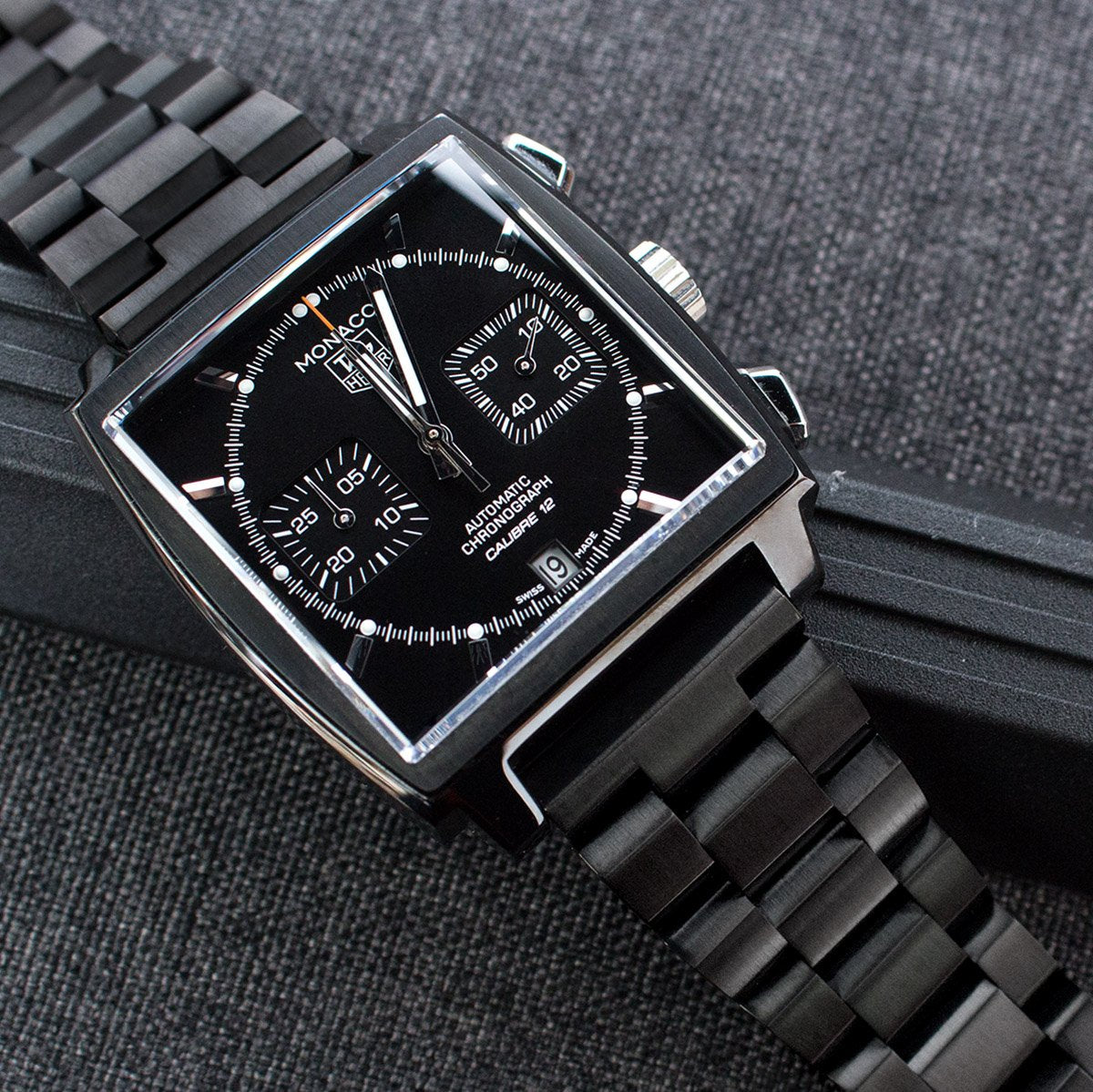 TAG Heuer CAW211M.FC6324 Monaco Calibre 12 Automatic Chronograph Watch
