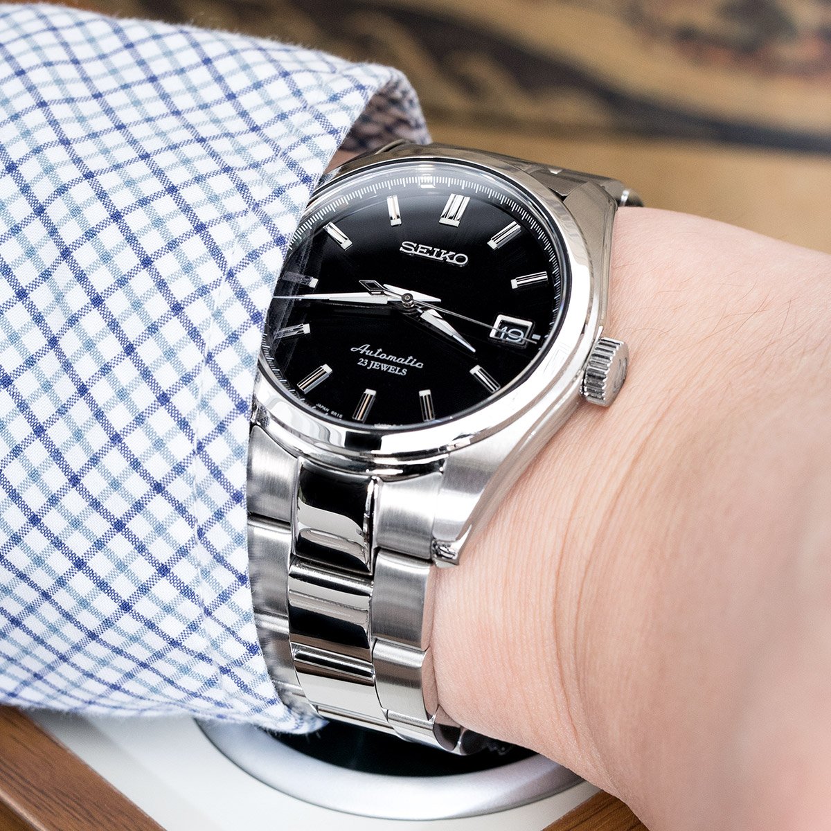 Seiko Mod SARB033 Curved End O Boyer Bracelet | Strapcode