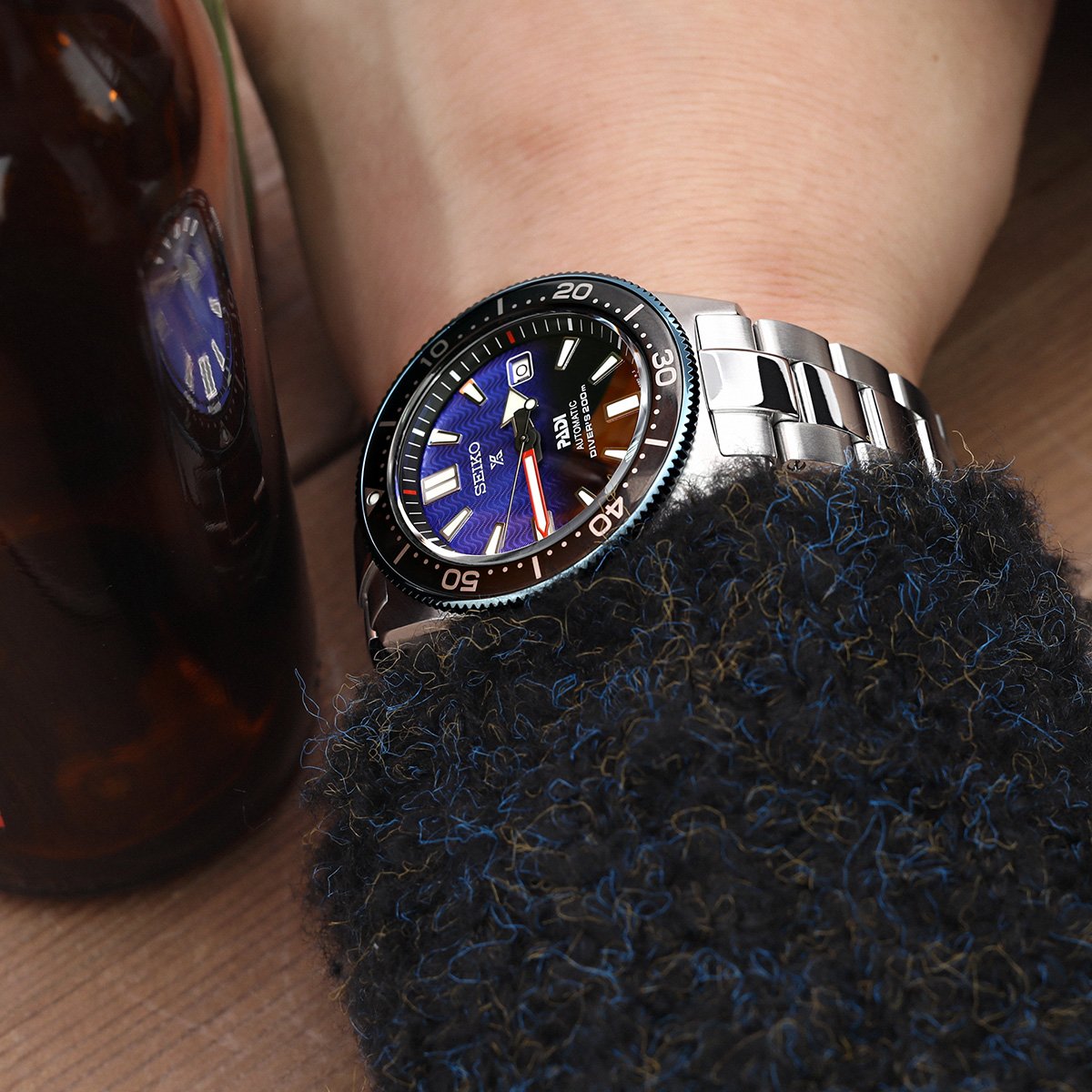 Seiko Prospex PADI Special Edition SPB071J1 (SBDC055) Divers 200m Re-interpretation version of 62MAS