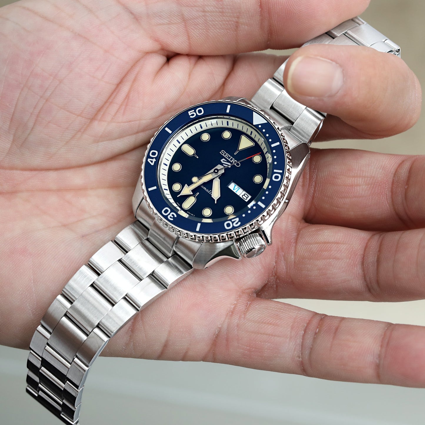 Seiko 5 Sports SRPD71K2 Blue Suits Style new Cal. 4R36