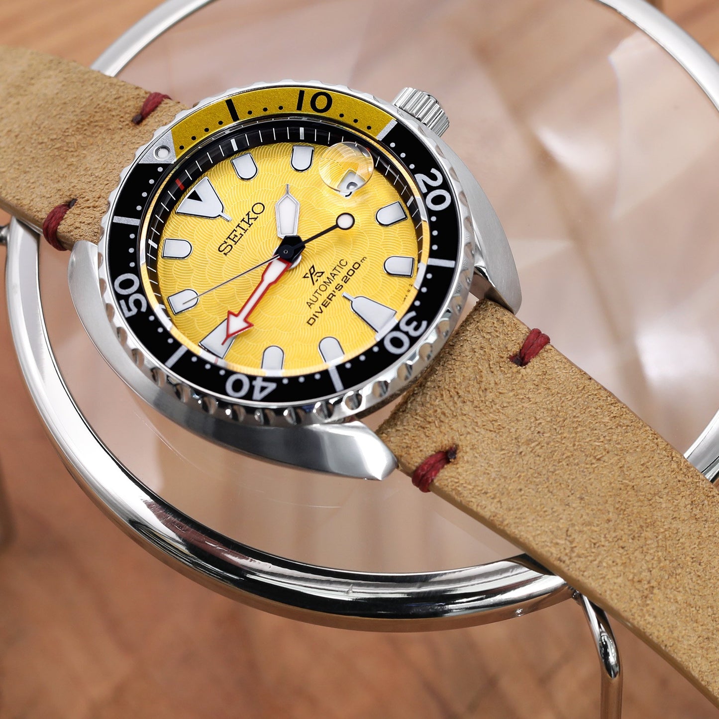Seiko Zimbe Mini Turtles Yellow Dial SRPD19 Limited Edition