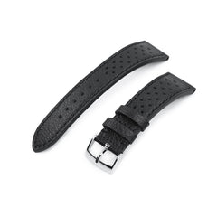 20mm or 22mm MiLTAT Rally Racing Watch Strap, Black