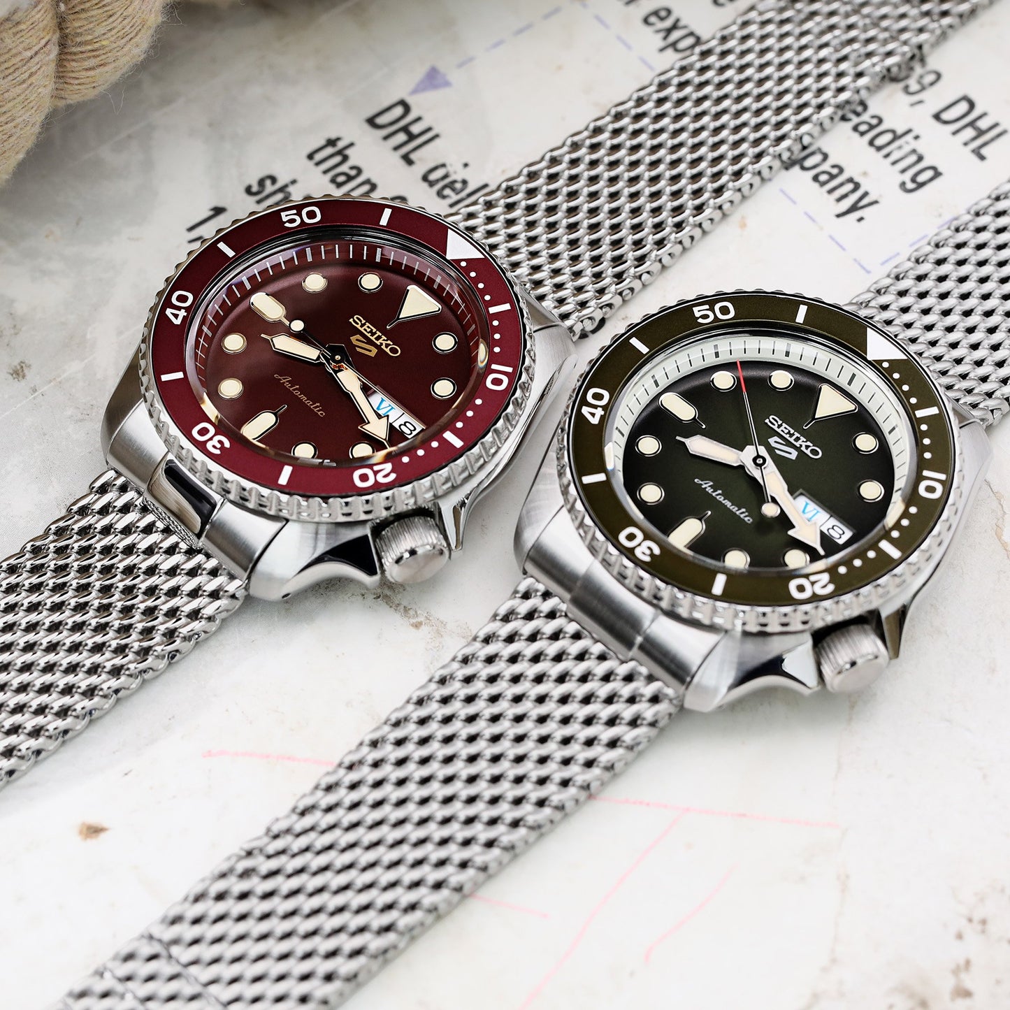 Seiko 5 Sports SRPD75K1/ SBSA019 Khaki Suits Style