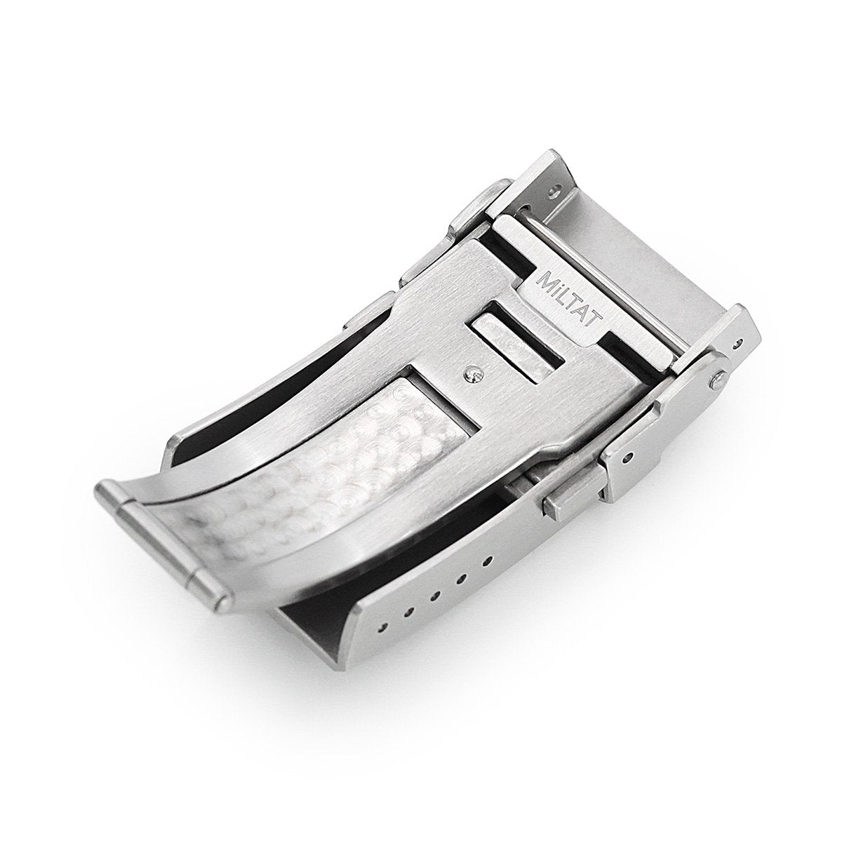 MiLTAT Turning Clasp solid stainless steel O Boyerlock clasp|Strapcode