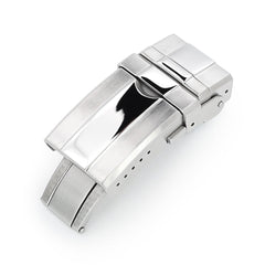 MiLTAT Turning Clasp solid stainless steel O Boyerlock clasp|Strapcode