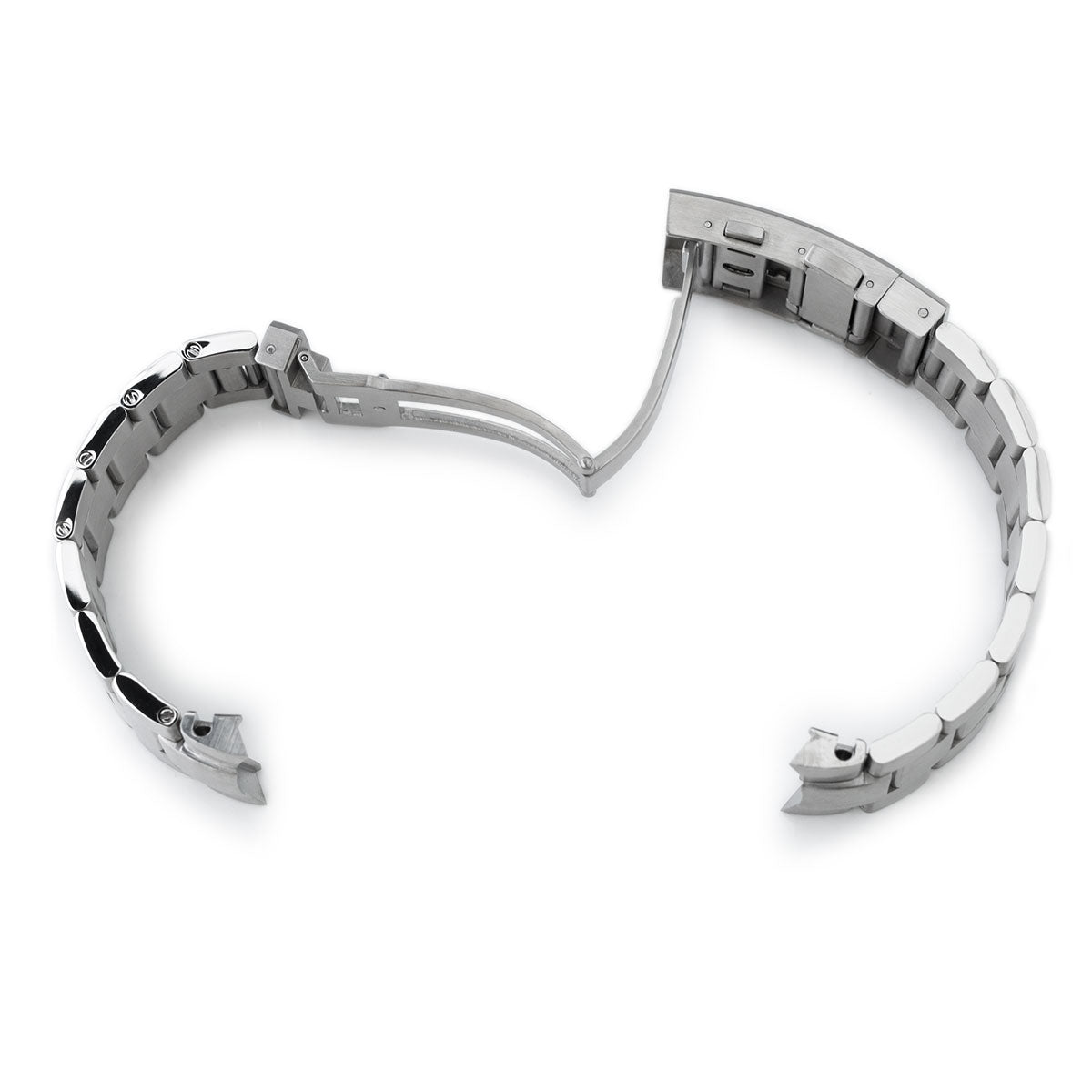 Super-O Boyer compatible with Seiko Alpinist SARB017, Wetsuit Ratchet Buckle