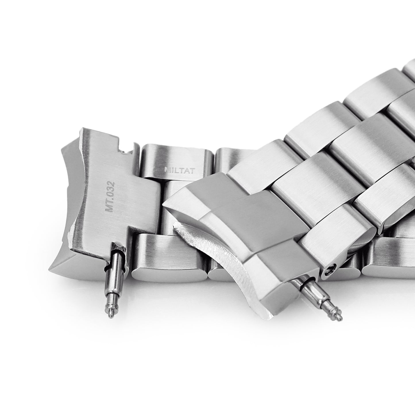 Super-O Boyer compatible with Seiko Sumo SBDC001, V-Clasp