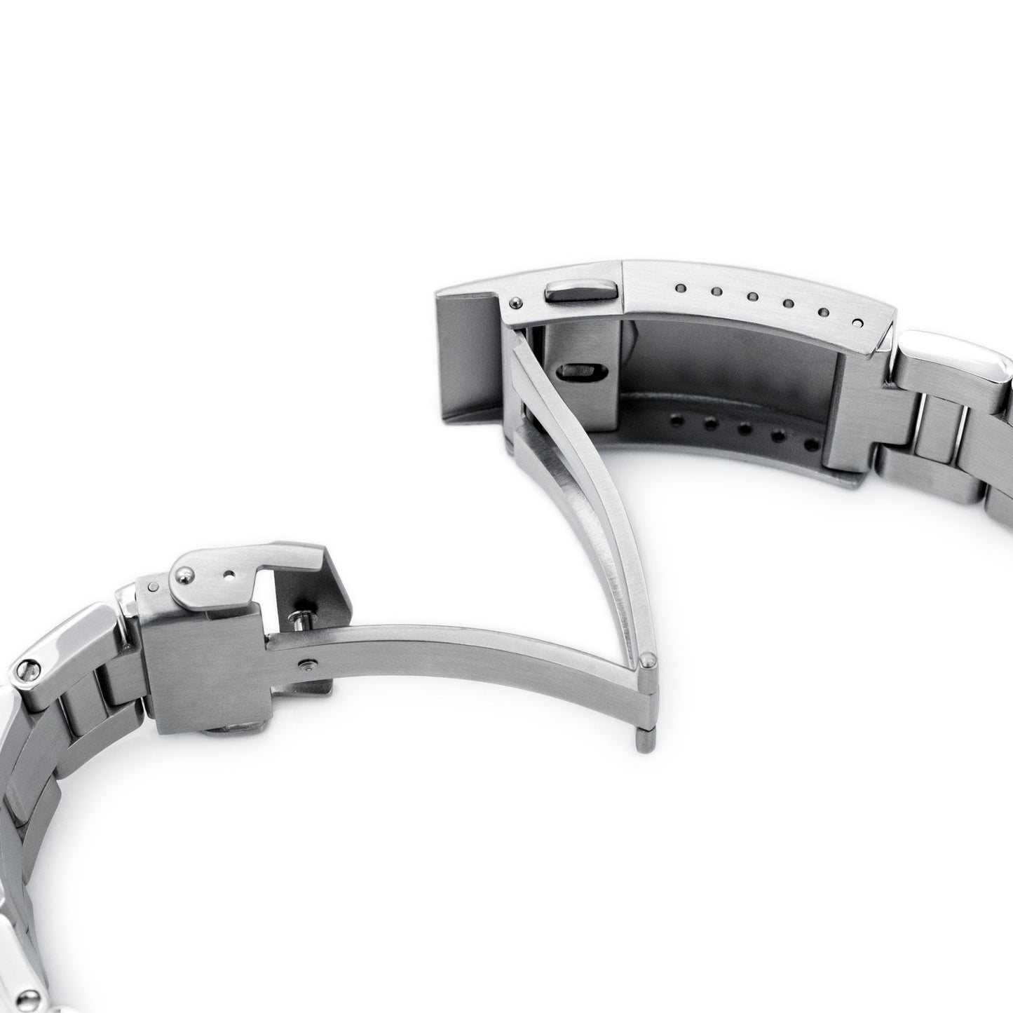 Orient Triton Power Reserve Curved End O Boyer Bracelet | Strapcode