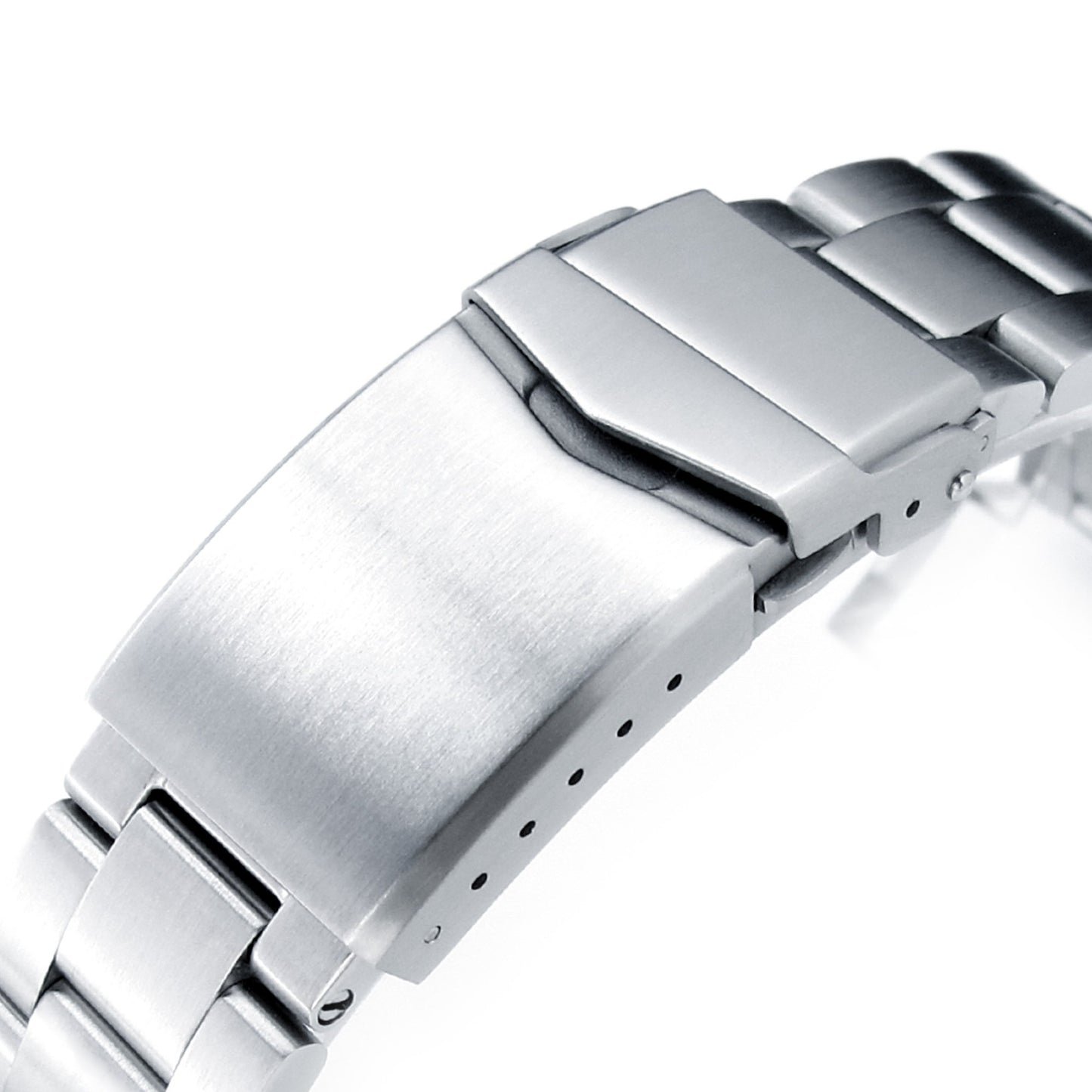Seiko Mod SBDC053 62MAS Curved End Retro Shaver Blade Bracelet