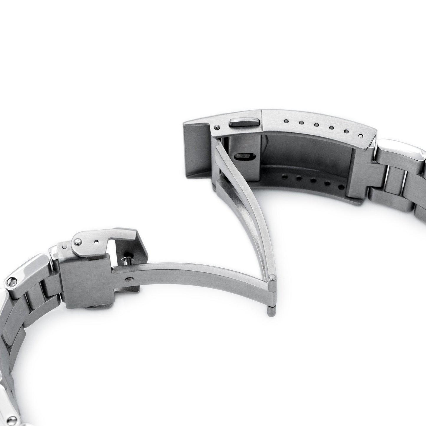 Seiko Mod SBDC053 62MAS Curved End Retro Shaver Blade Bracelet