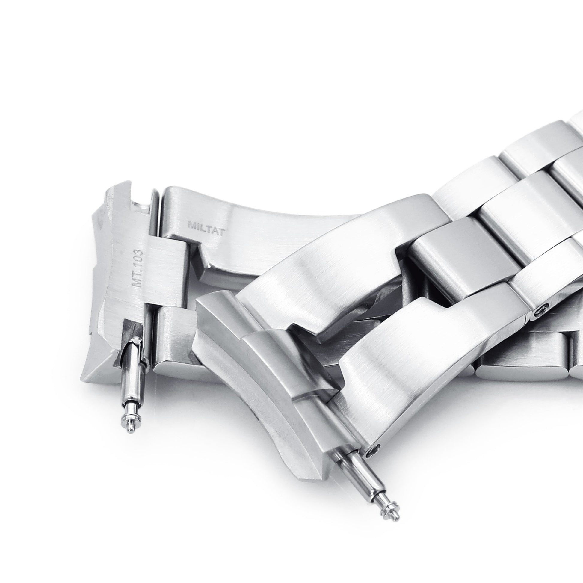 Seiko Mod 6309-7040 6309-7049 Curved End Retro Shaver Blade Bracelet