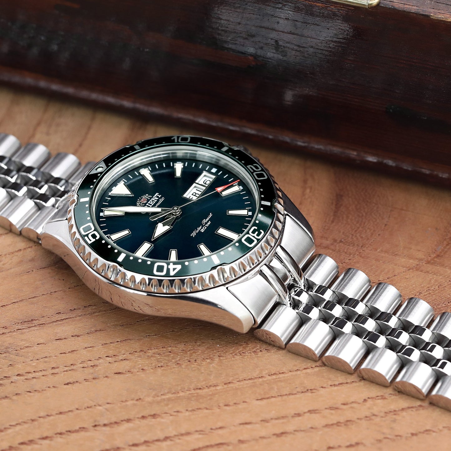 Orient Kamasu Green Diver Watch RA-AA0004E19A