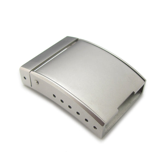Solid OME Seatbelt Clasp, Sandblast