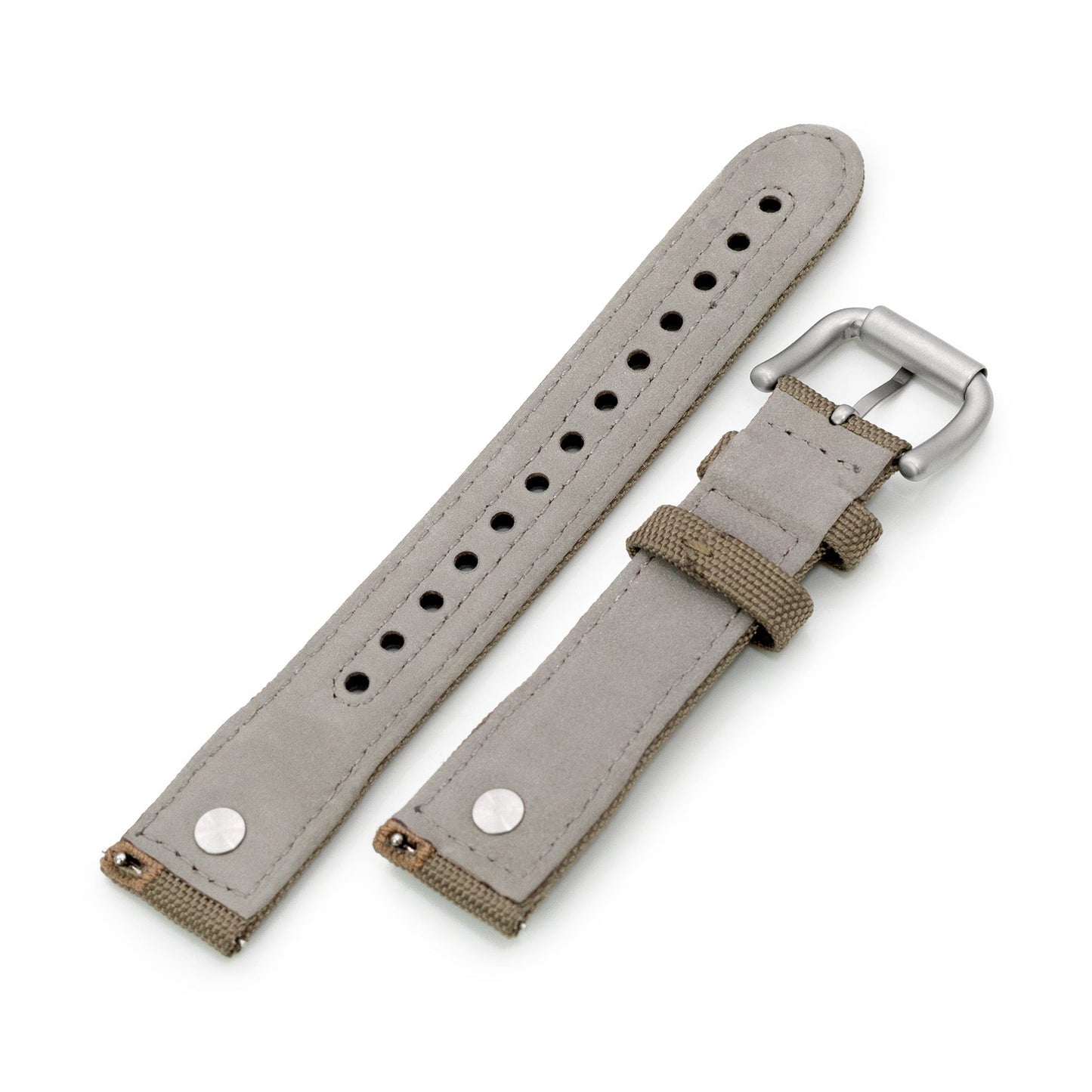 The AAF Sea Grey-637 Strap by HAVESTON Straps