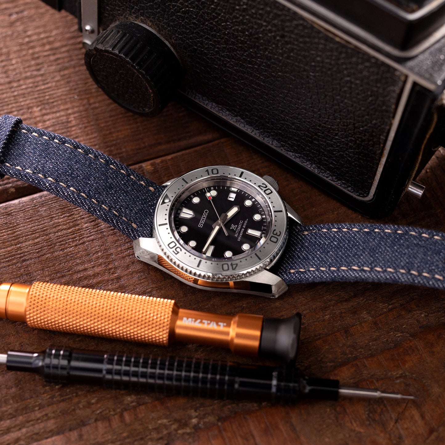 Seiko Prospex Automatic 1968 Diver Baby Marinemaster SPB185, Hamilton Khaki Navy Scuba Auto Syroco Special Edition H82385340