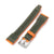 Orange Alcantara Fabric Quick Release Watch Band, Beige Stitching, 20mm, 21mm or 22mm