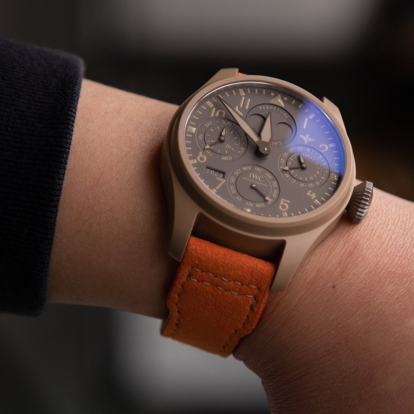 IWC Big Pilot's Watch Perpetual Calendar Top Gun Edition "MOJAVE DESERT" IW503004