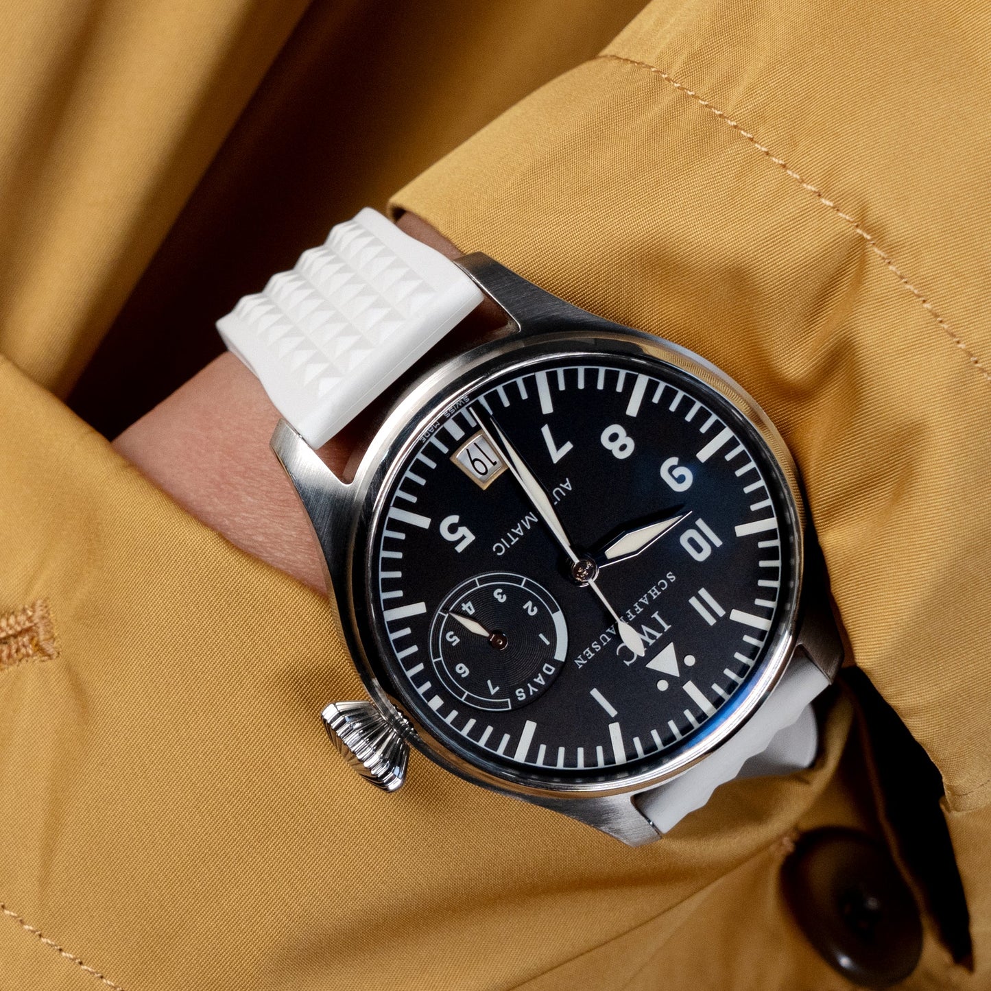IWC Big Pilot watch 5002 46mm 7 Day Power Reserve