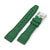 Quick Release Green Pilot FKM rubber watch strap, 20mm or 22mm