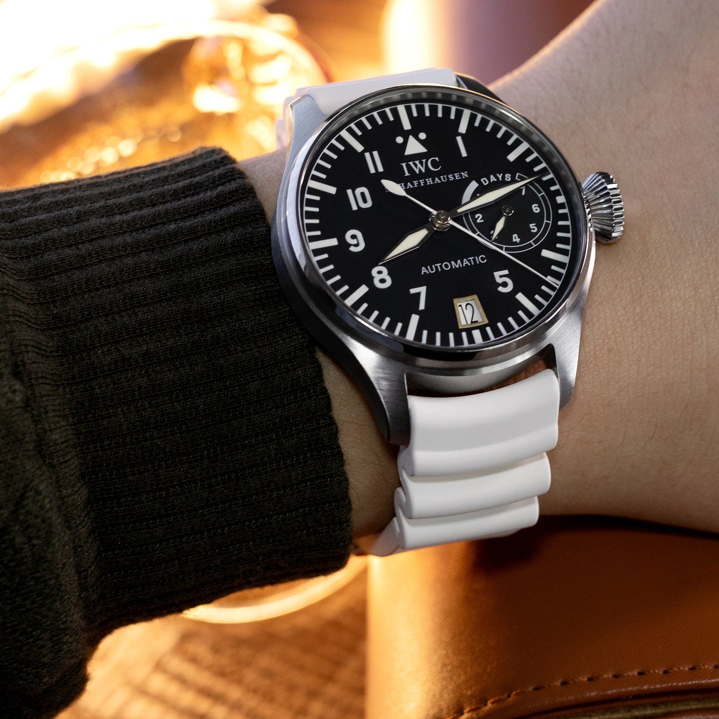 IWC Big Pilot watch 5002 46mm 7 Day Power Reserve, Orient Automatic Dive Watch RA-AA0813R19B Limited Edition