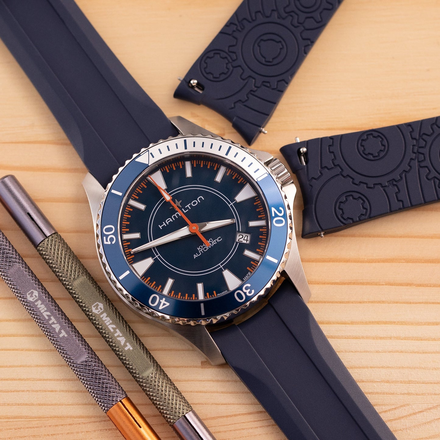 Hamilton Khaki Navy Scuba Auto Syroco Special Edition H82385340