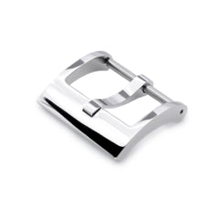 #67 Sporty Tang Buckle for Leather Watch Strap, Polished