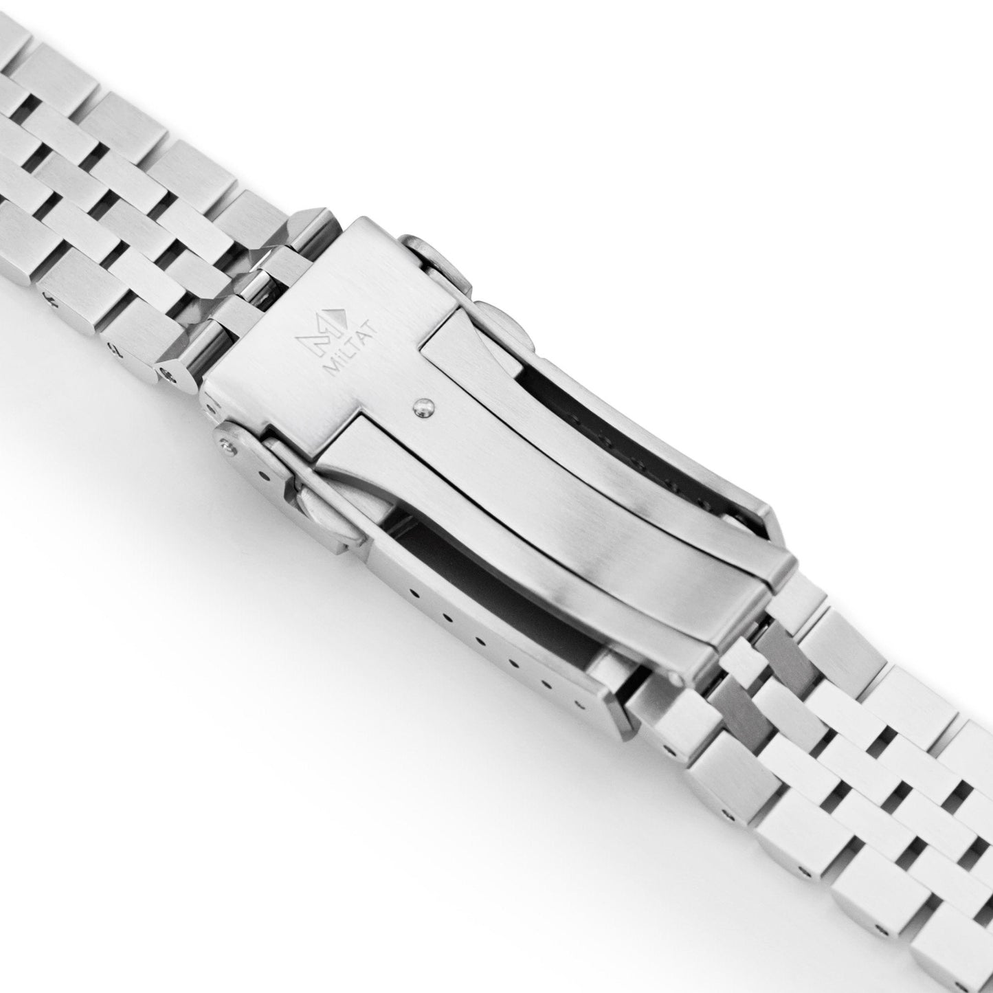Super-JUB II for Seiko Alpinist SARB017, V-Clasp Brushed