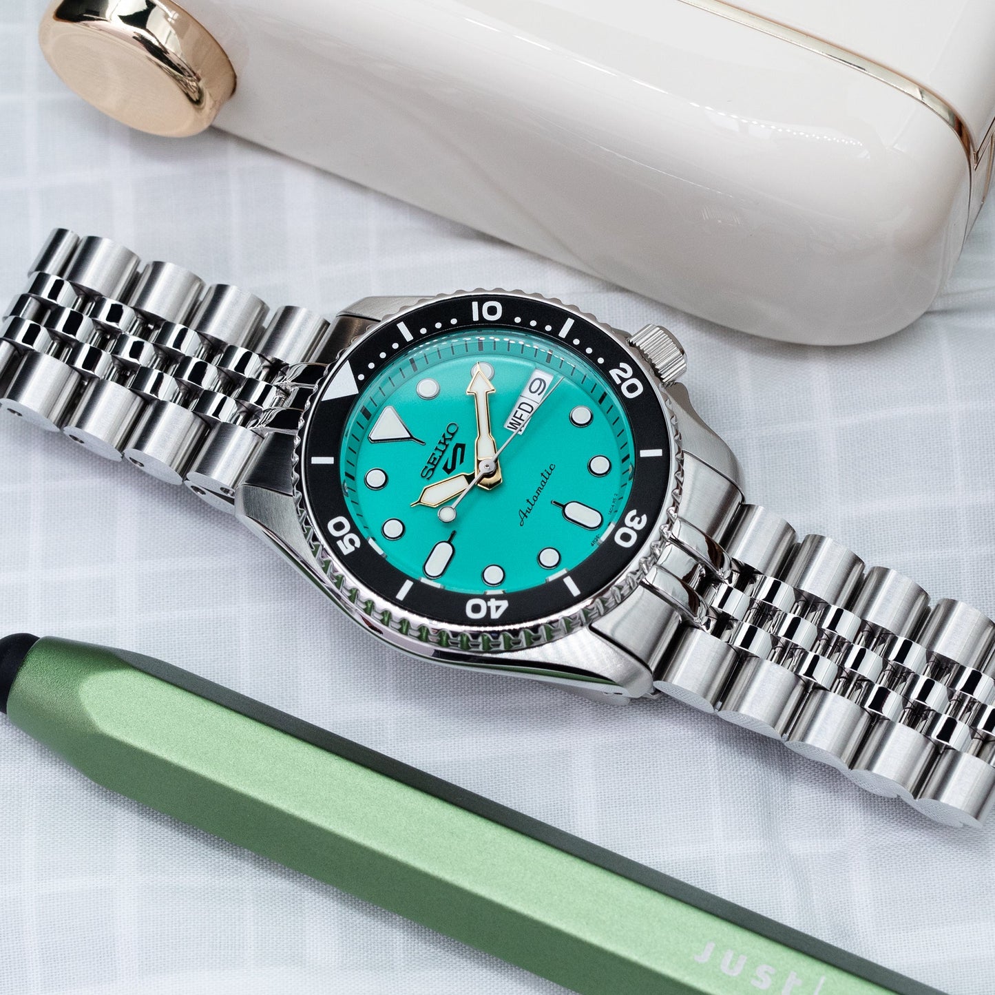 Seiko 5 Sports 38mm SRPK33 Teal Green