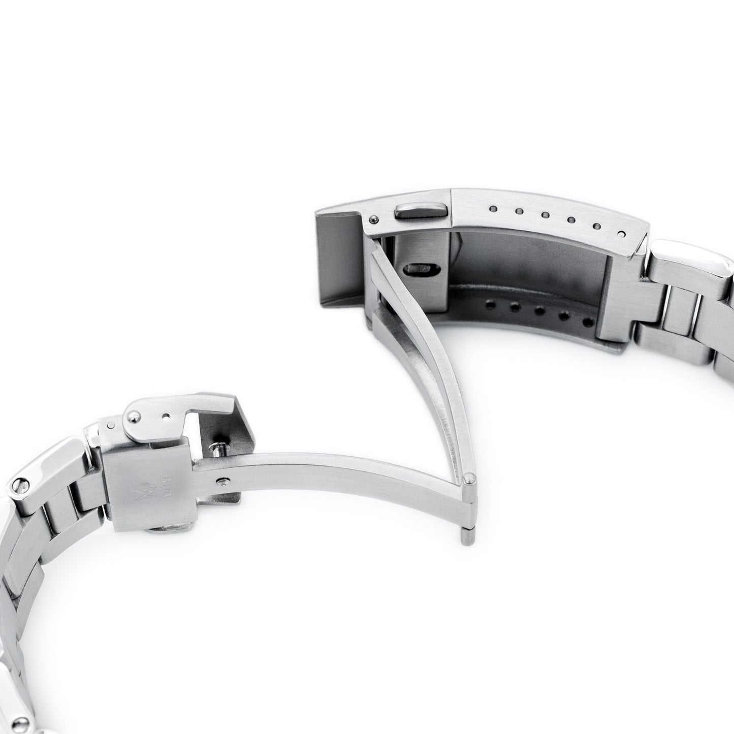 20mm Super Boyer for Seiko Alpinist SARB017 V-Clasp Brushed