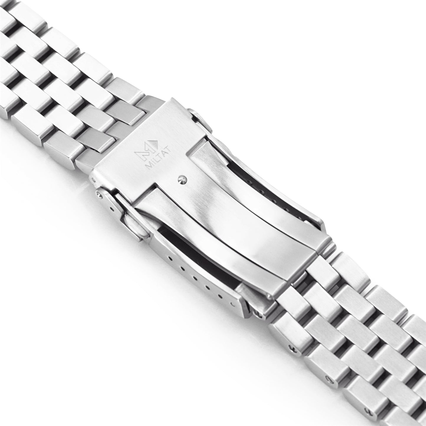 Super Engineer II for Seiko MM300 Prospex Marinemaster V-Clasp, Brushed