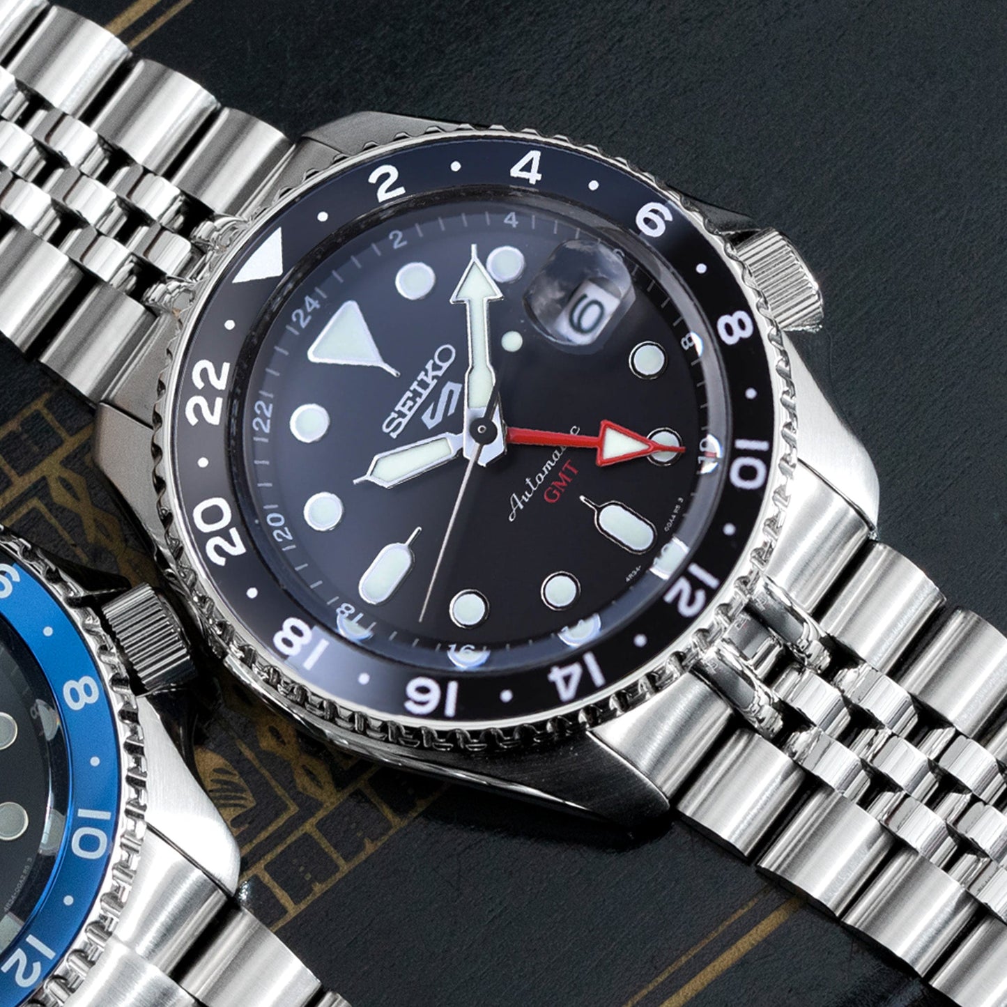 Seiko 5 Sports GMT SSK001K1 Black